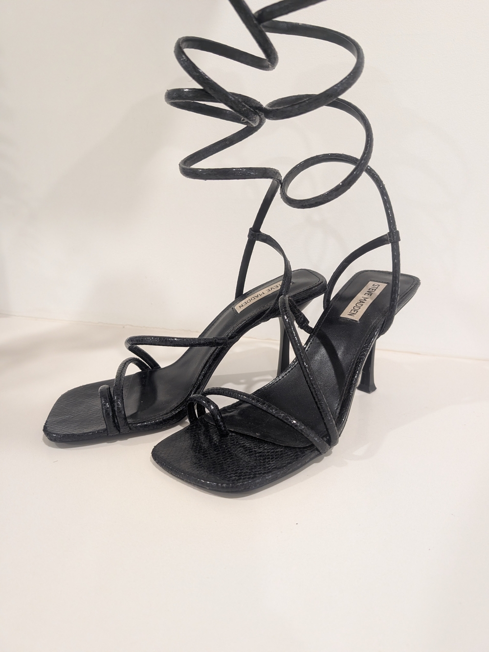 Steve Madden Shantelle Ankle wrap Heel Sandals